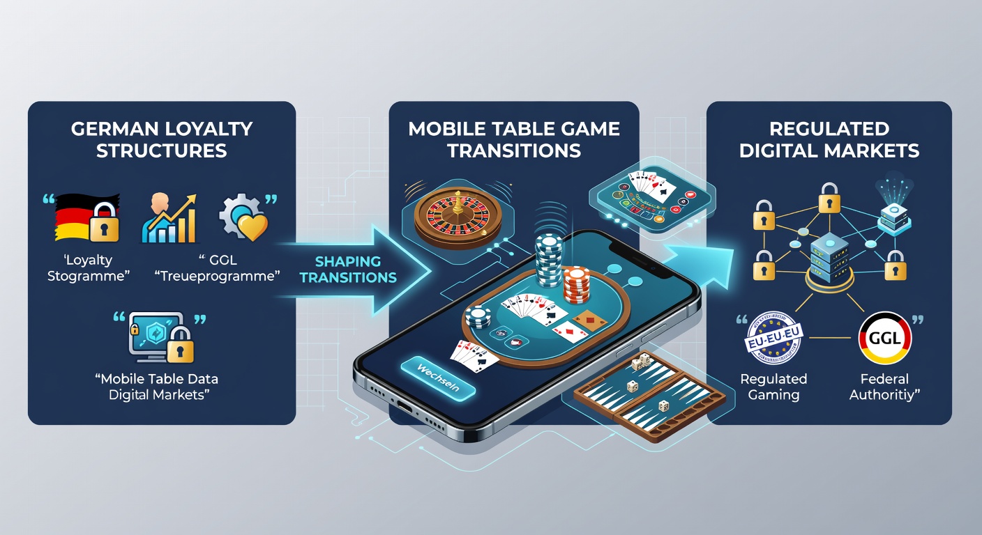 Darstellung von mobilen Tischspiel-Transitionen mit deutschen Loyalitäts-Elementen in regulierten digitalen Umgebungen