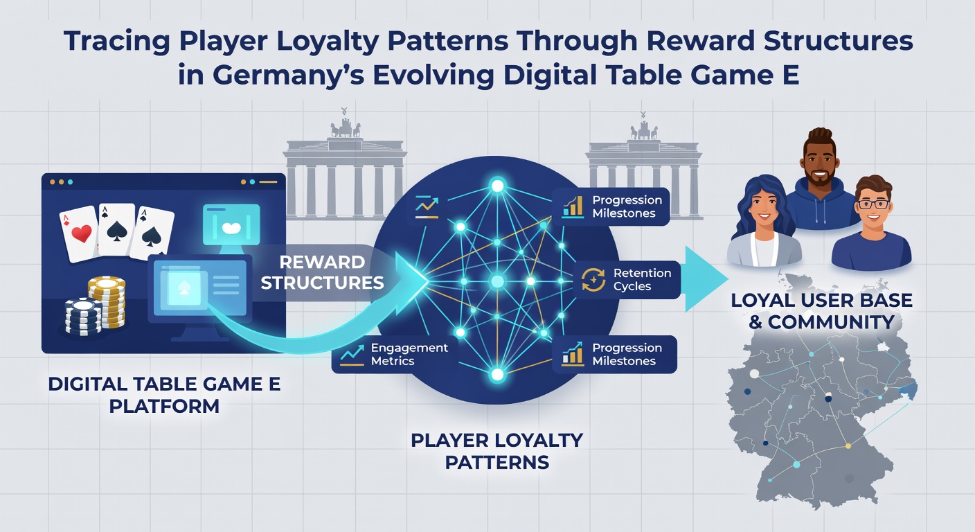 Visualisierung von Spielerloyalitätsmustern und Belohnungsdaten in Tischspiel-Apps